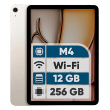 تبلت 13 اینچ اپل مدل iPad Air 2026 M4 Wi-Fi ظرفیت 256 گیگابایت و رم 12 گیگابایت، رزولوشن دوربین اصلی ۱۲ مگاپیکسل، پشتیبانی از قلم و کیبورد