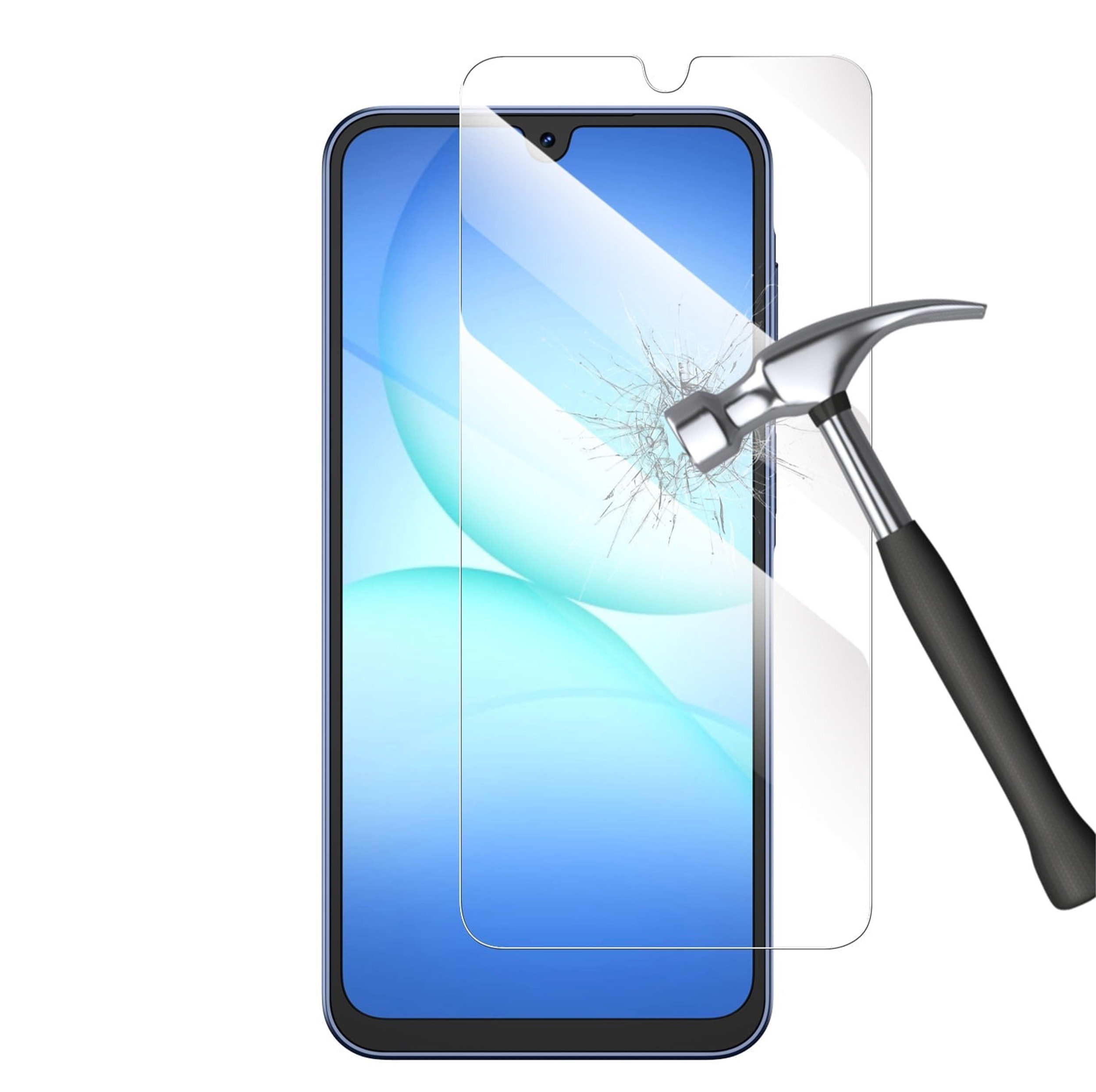 محافظ صفحه نمایش سامورایی مدل Invisiglass مناسب برای گوشی موبایل سامسونگ Galaxy A17 4G / A17 5G
