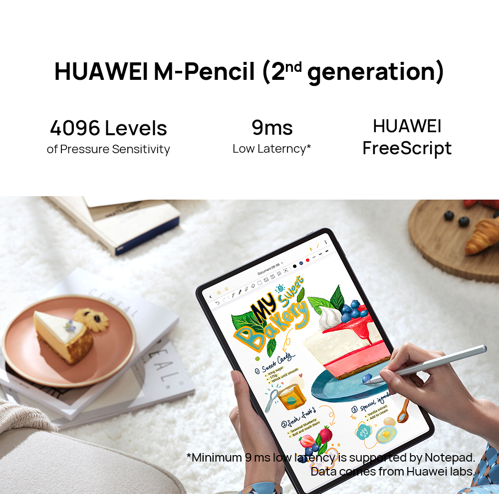 تبلت هوآوی مدل MatePad Pro 12.6 ظرفیت 256 گیگابایت و رم 8 گیگابایت به همراه قلم هوشمند M-Pencil و کیبورد Smart Magnetic