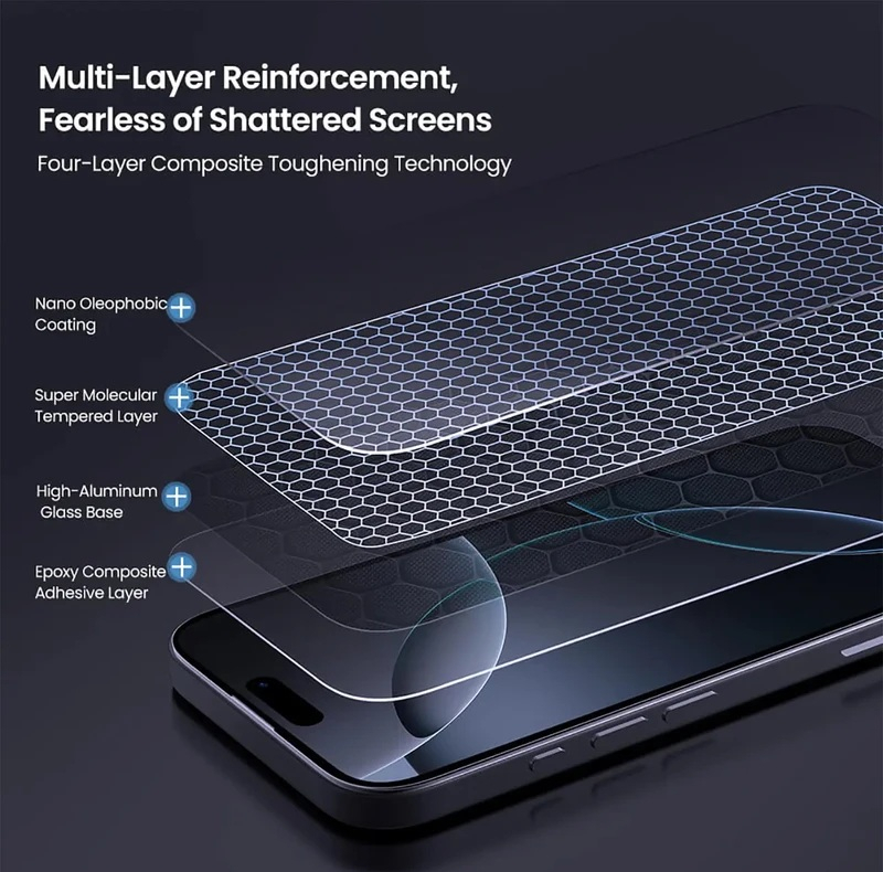 محافظ صفحه نمایش ال کا جی مدل بی حاشیه مناسب برای گوشی موبایل سامسونگ Galaxy S24 Ultra