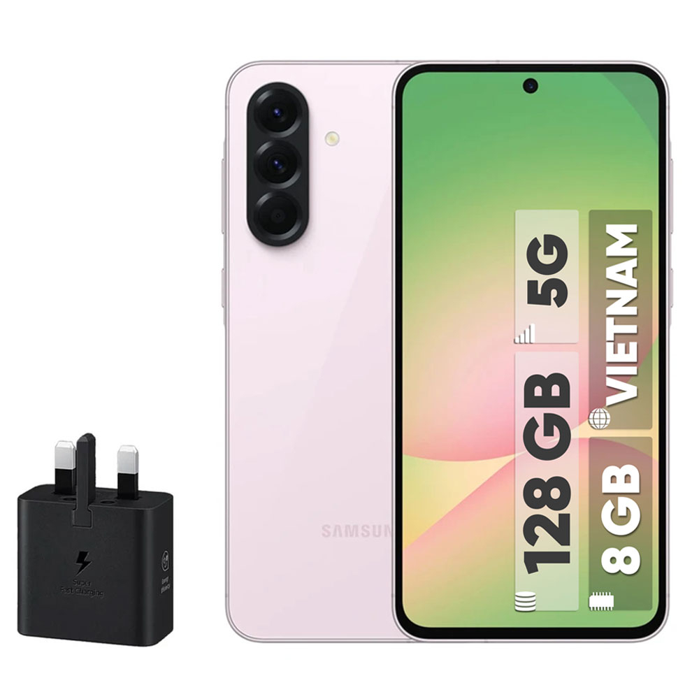 گوشی موبایل سامسونگ مدل Galaxy A56 دو سیم کارت ظرفیت 128 گیگابایت و رم 8 گیگابایت - ویتنام - به همراه شارژر 25 وات سامسونگ