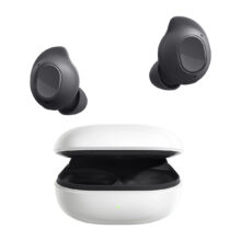 هدفون بلوتوثی سامسونگ مدل Galaxy Buds FE با نویز کنسلینگ فعال (ANC)، درگاه شارژ USB Type-C، دارای میکروفون دوگانه، مقاوم در برابر رطوبت و عرق