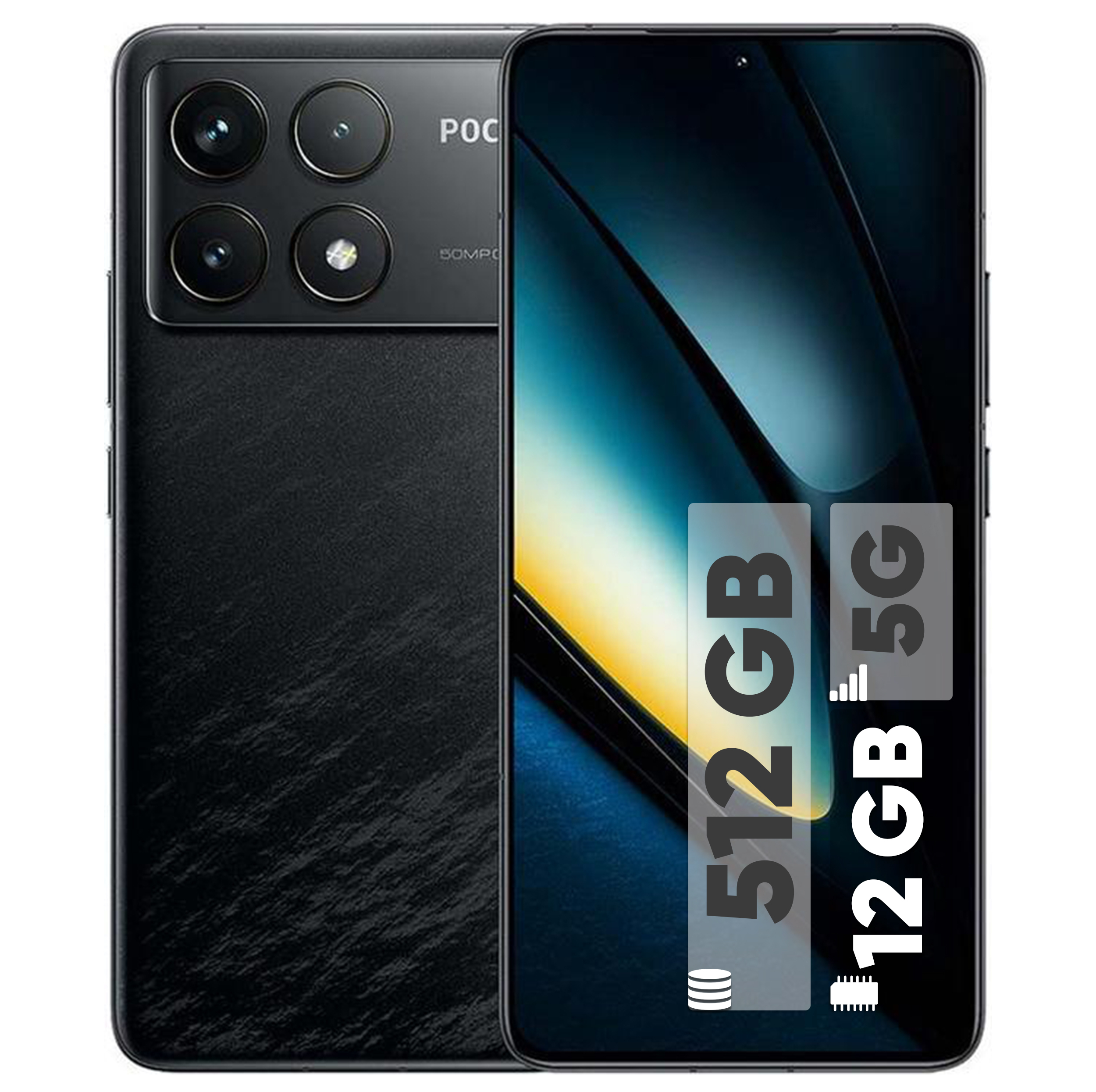گوشی موبایل شیائومی مدل Poco F6 Pro دو سیم کارت ظرفیت 512 گیگابایت و رم 12 گیگابایت