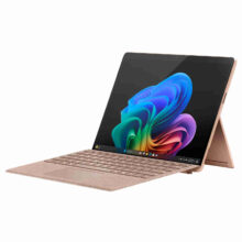 تبلت 13 اینچی مایکروسافت مدل Surface Pro 11-Snapdragon X Elite OLED ظرفیت 512 گیگابایت و رم 16 گیگابایت به همراه کیبورد Surface Pro Copilot و قلم Slim Pen 2