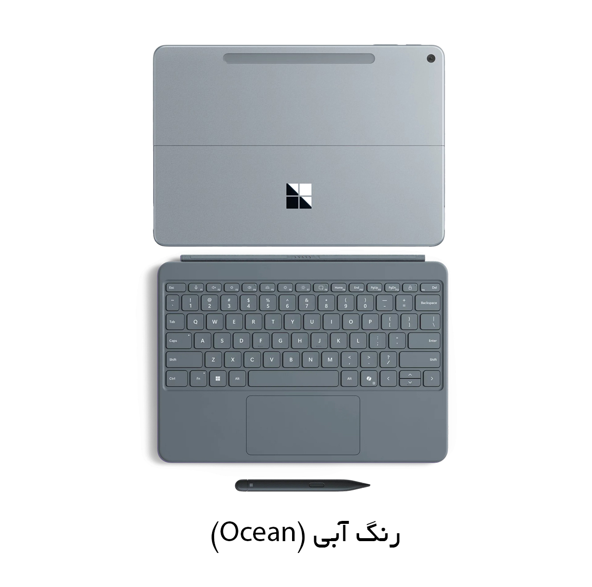 تبلت 12 اینچی مایکروسافت مدل Surface Pro-Snapdragon X Plus ظرفیت 256 گیگابایت و رم 16 گیگابایت به همراه کیبورد سرفیس پرو و قلم Slim pen 2