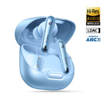 هدفون بلوتوثی انکر مدل Soundcore Liberty 4 NC با نویز کنسلینگ فعال (ANC)، درگاه شارژ USB Type-C، پشتیبانی از فرمان لمسی، مقاوم در برابر پاشش آب