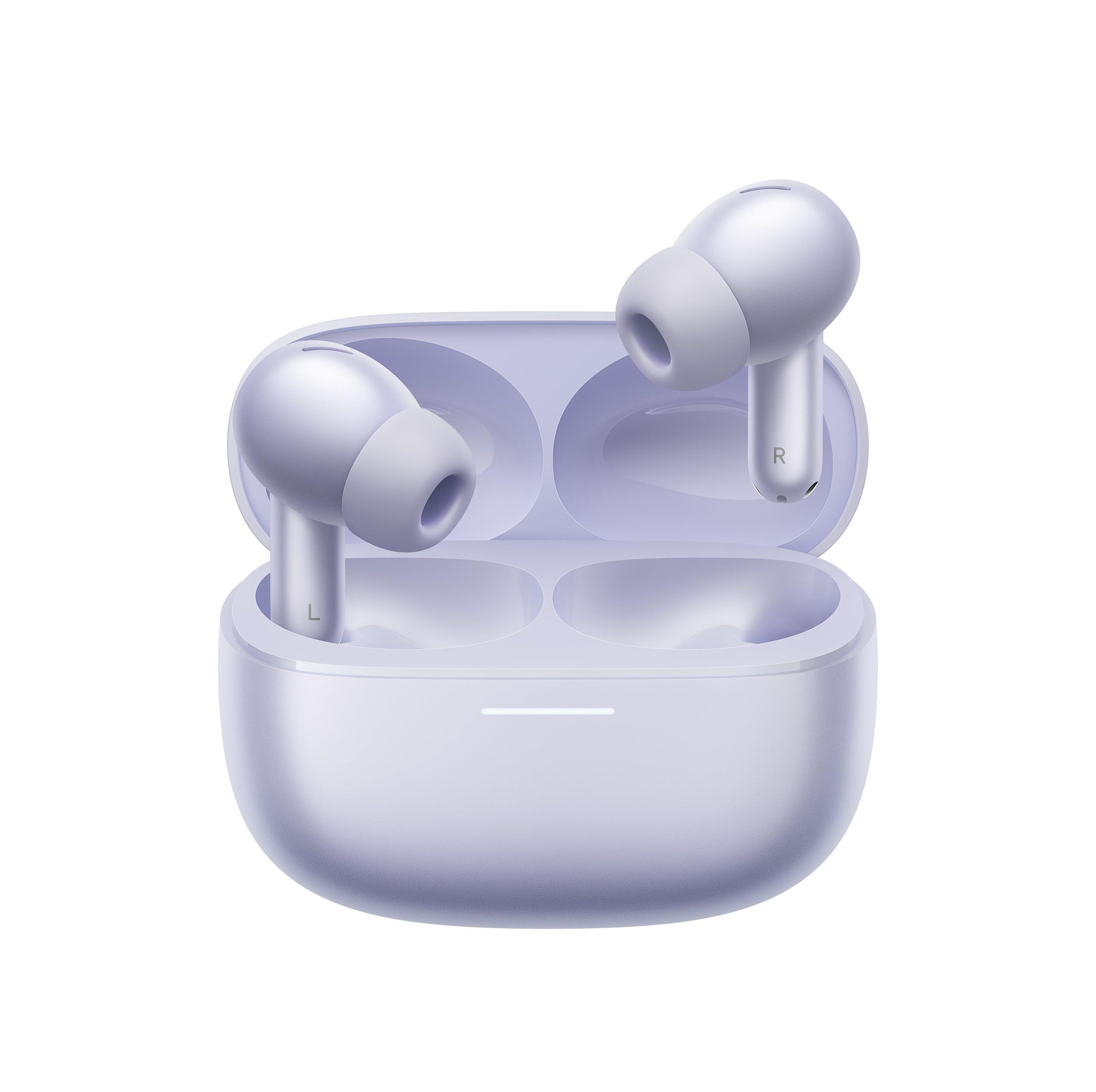 هدفون بلوتوثی شیائومی مدل Redmi Buds 6 Pro با نویز کنسلینگ فعال (ANC)، نویز کنسلینگ میکروفون (ENC)، درگاه شارژ USB Type-C، قابلیت اتصال همزمان به دو دستگاه، مقاوم در برابر گرد و غبار