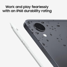 تبلت ۱۱ اینچ سامسونگ مدل Galaxy Tab S11 ظرفیت 512 گیگابایت و رم 12 گیگابایت، قابلیت پشتیبانی از سیم کارت، رزولوشن دوربین ۱۳ مگاپیکسل، پشتیبانی از قلم و کیبورد
