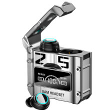 هدفون بلوتوثی دامیکس مدل M25-game بدون قابلیت نویز کنسلینگ، درگاه شارژ USB Type-C، امکان استفاده به صورت پاور بانک مقاوم در برابر آب