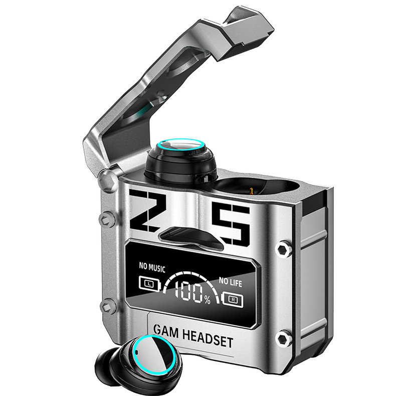 هدفون بلوتوثی دامیکس مدل M25-game بدون قابلیت نویز کنسلینگ، درگاه شارژ USB Type-C، امکان استفاده به صورت پاور بانک مقاوم در برابر آب