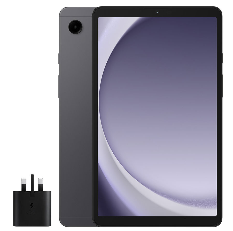 تبلت ۸.۷ اینچ سامسونگ مدل Galaxy Tab A9-4G ظرفیت 64 گیگابایت و رم 4 گیگابایت به همراه شارژر