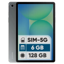 تبلت 10.9 اینچ سامسونگ مدل Galaxy Tab S10 Lite 5G با ظرفیت 128 گیگابایت و رم 6 گیگابایت، قابلیت پشتیبانی از سیم‌ کارت، رزولوشن دوربین اصلی ۸ مگاپیکسل، پشتیبانی از قلم