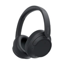 هدفون بلوتوثی سونی مدل WH-CH720N با نویز کنسلینگ فعال (ANC)، درگاه شارژ USB Type-C، دارای اتصالات همزمان به دو دستگاه، طراحی سبک و ارگونومیک