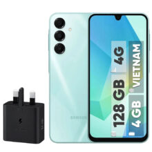 گوشی موبایل سامسونگ مدل Galaxy A16 4G دو سیم کارت ظرفیت 128 گیگابایت و رم 4 گیگابایت – ویتنام – به همراه شارژر 25 وات سامسونگ