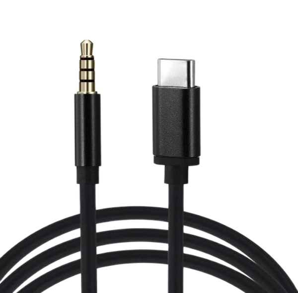 کابل تبدیل  USB-C به AUX مدل GL090 طول 1 متر