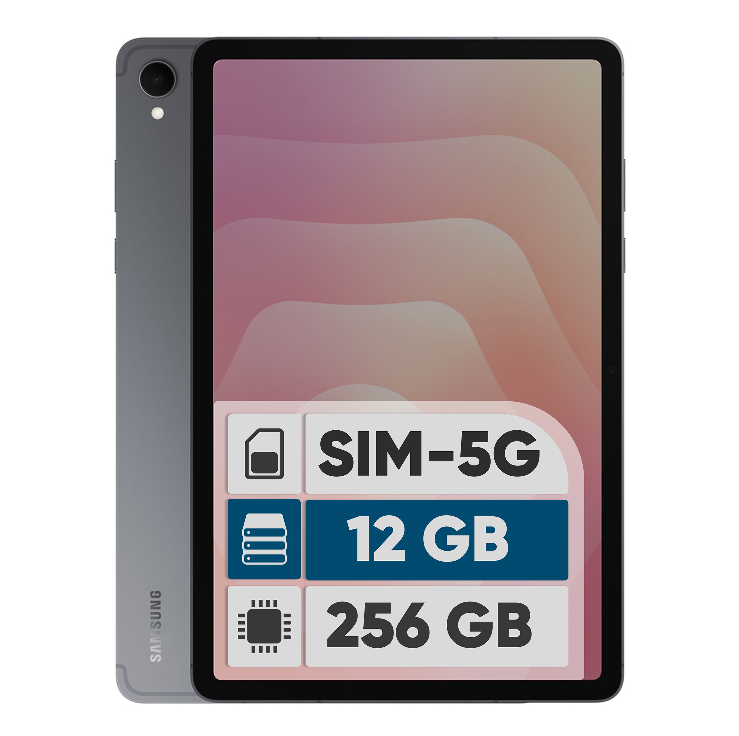 تبلت ۱۱ اینچ سامسونگ مدل Galaxy Tab S11 ظرفیت 256 گیگابایت و رم 12 گیگابایت، قابلیت پشتیبانی از سیم کارت، رزولوشن دوربین ۱۳ مگاپیکسل، پشتیبانی از قلم و کیبورد