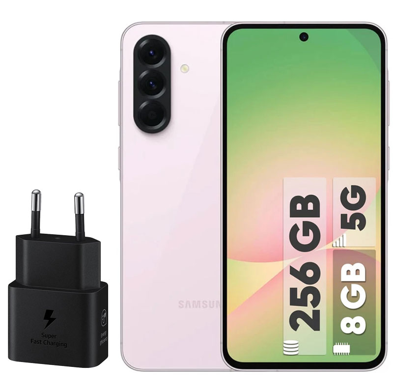 گوشی موبایل سامسونگ مدل Galaxy A56 دو سیم کارت ظرفیت 256 گیگابایت و رم 8 گیگابایت - ویتنام - به همراه شارژر 25 وات سامسونگ