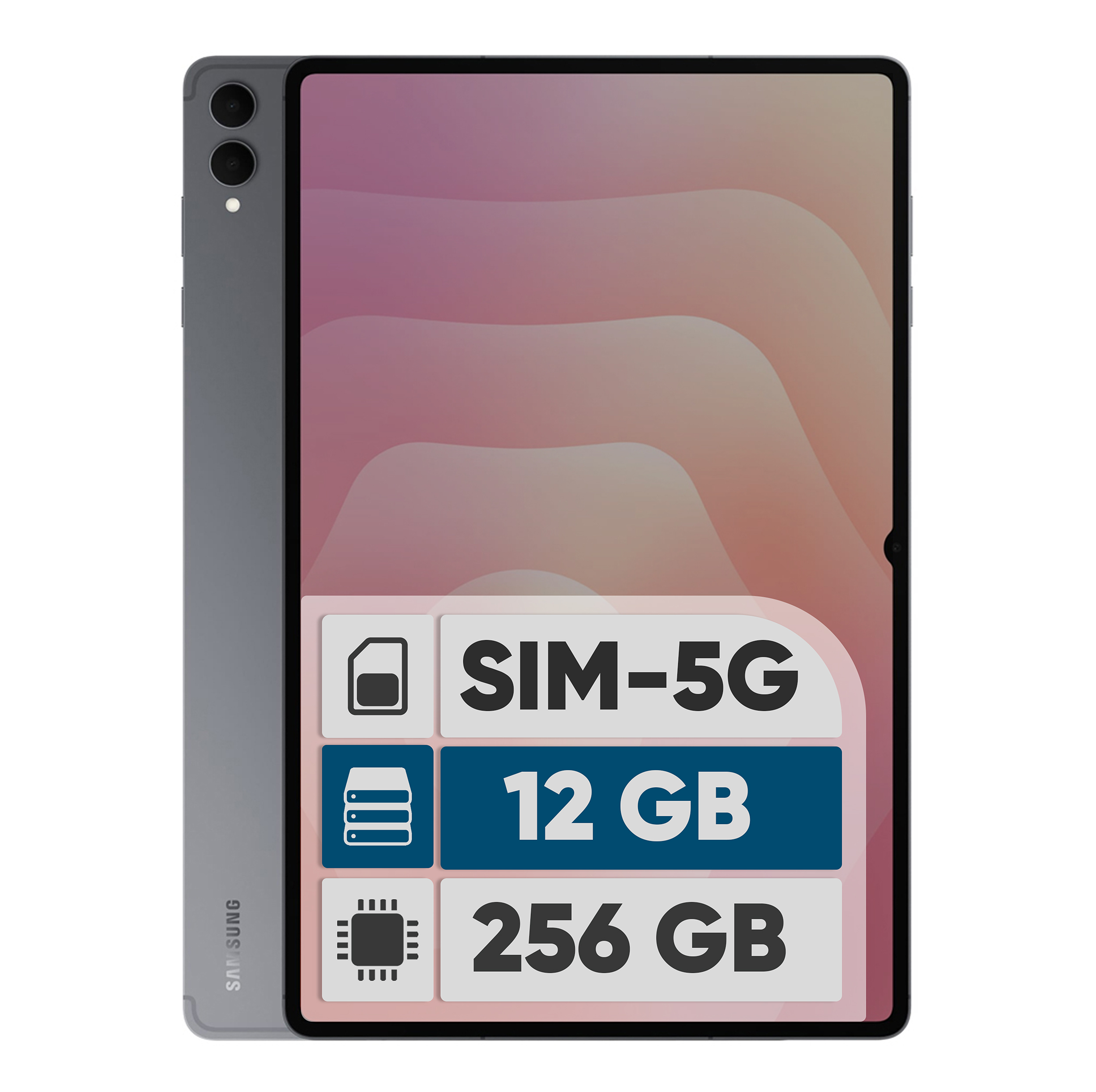 تبلت ۱۴.۶ اینچ سامسونگ مدل Galaxy Tab S11 Ultra ظرفیت 256 گیگابایت و رم 12 گیگابایت، قابلیت پشتیبانی از سیم کارت، رزولوشن دوربین ۱۳ مگاپیکسل، پشتیبانی از قلم و کیبورد