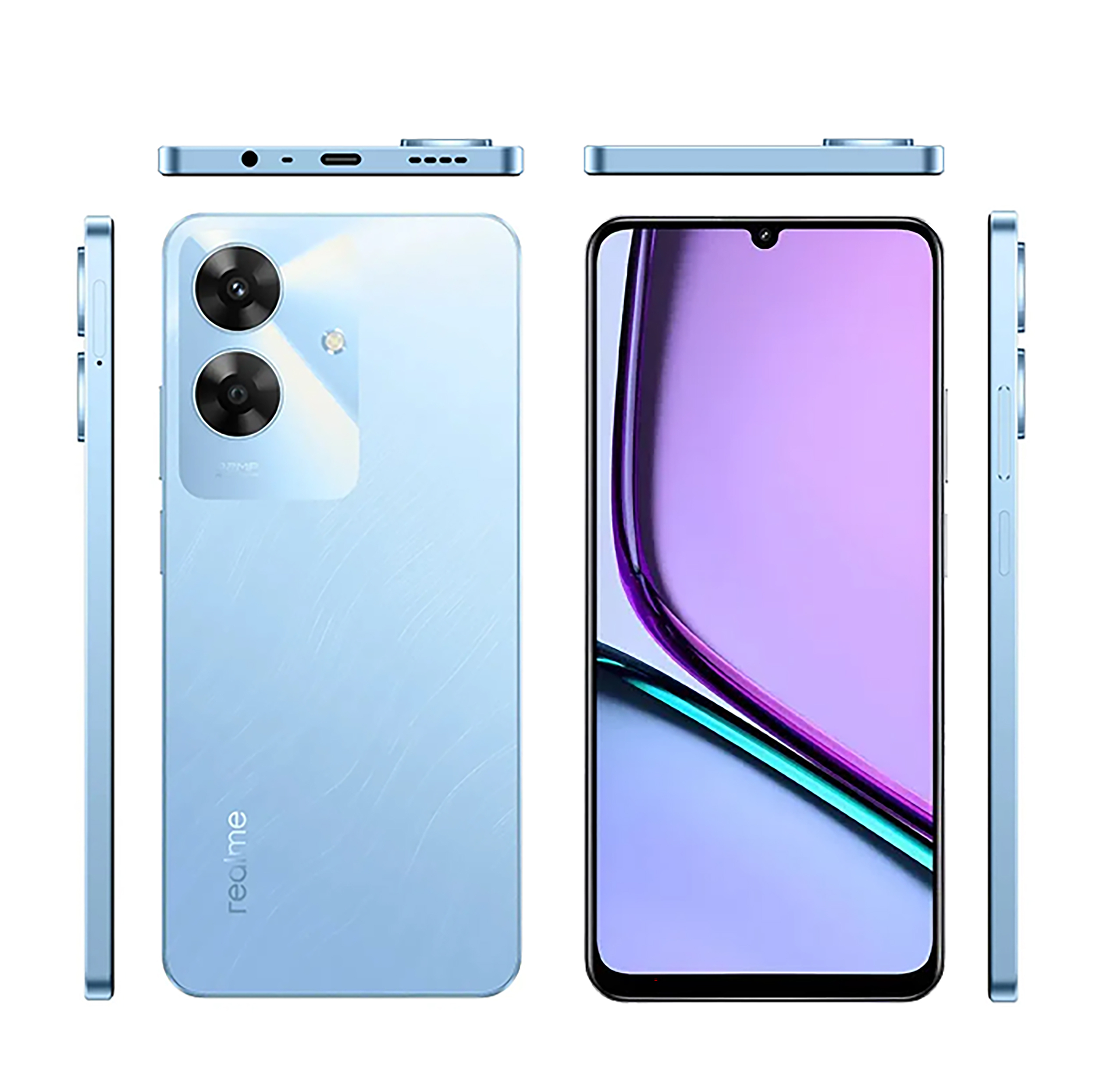 گوشی موبایل ریلمی مدل Note 60 دو سیمکارت ظرفیت 128 گیگابایت و رم 4 گیگابایت