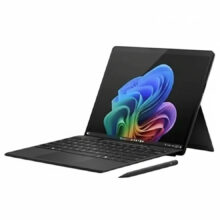 تبلت 13 اینچی مایکروسافت مدل Surface Pro 10-Core Ultra 7 165U ظرفیت 1 ترابایت و رم 64 گیگابایت به همراه کیبورد Surface Pro Copilot و قلم Slim Pen 2