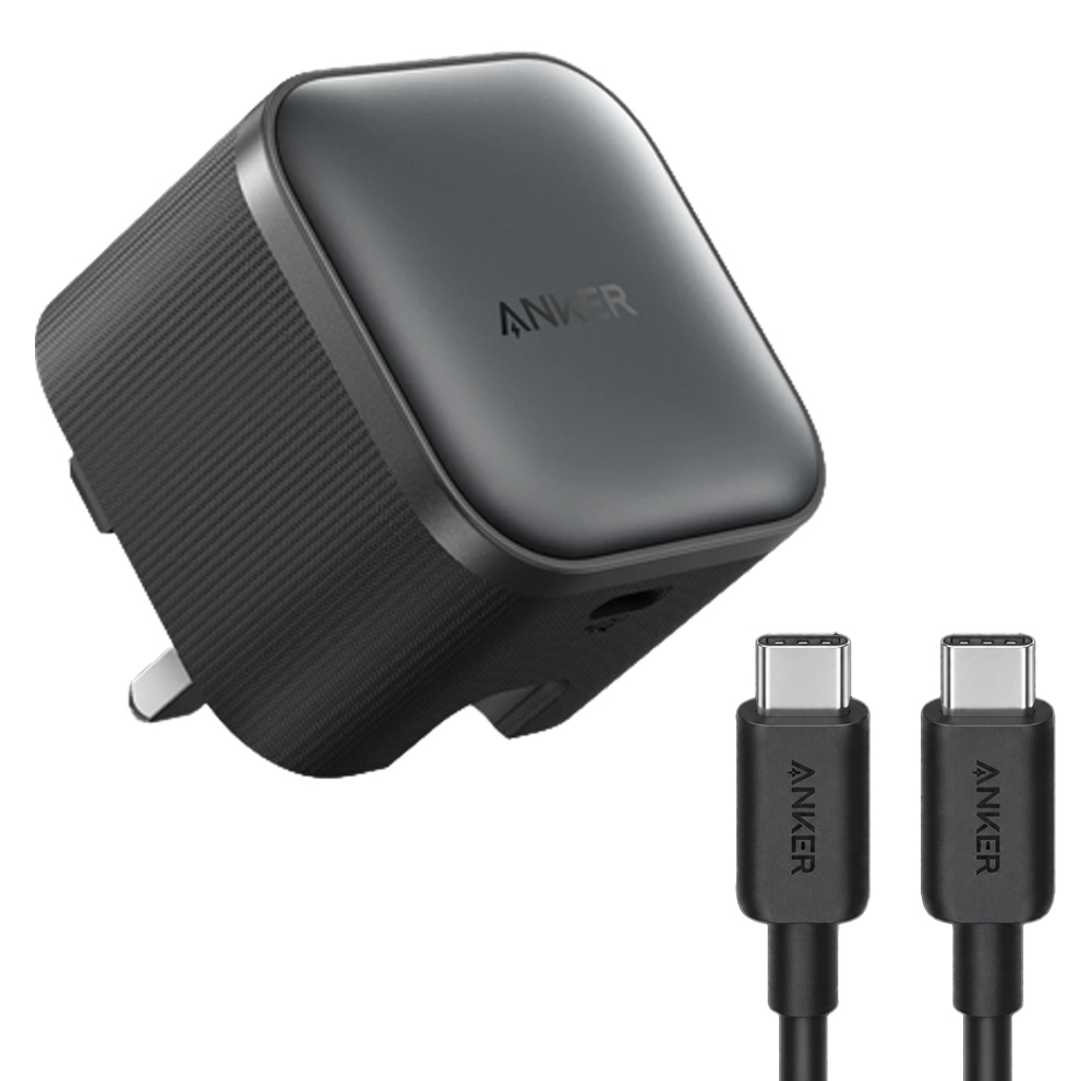 شارژر دیواری 45 وات انکر مدل A2692 به همراه کابل تبدیل USB-C