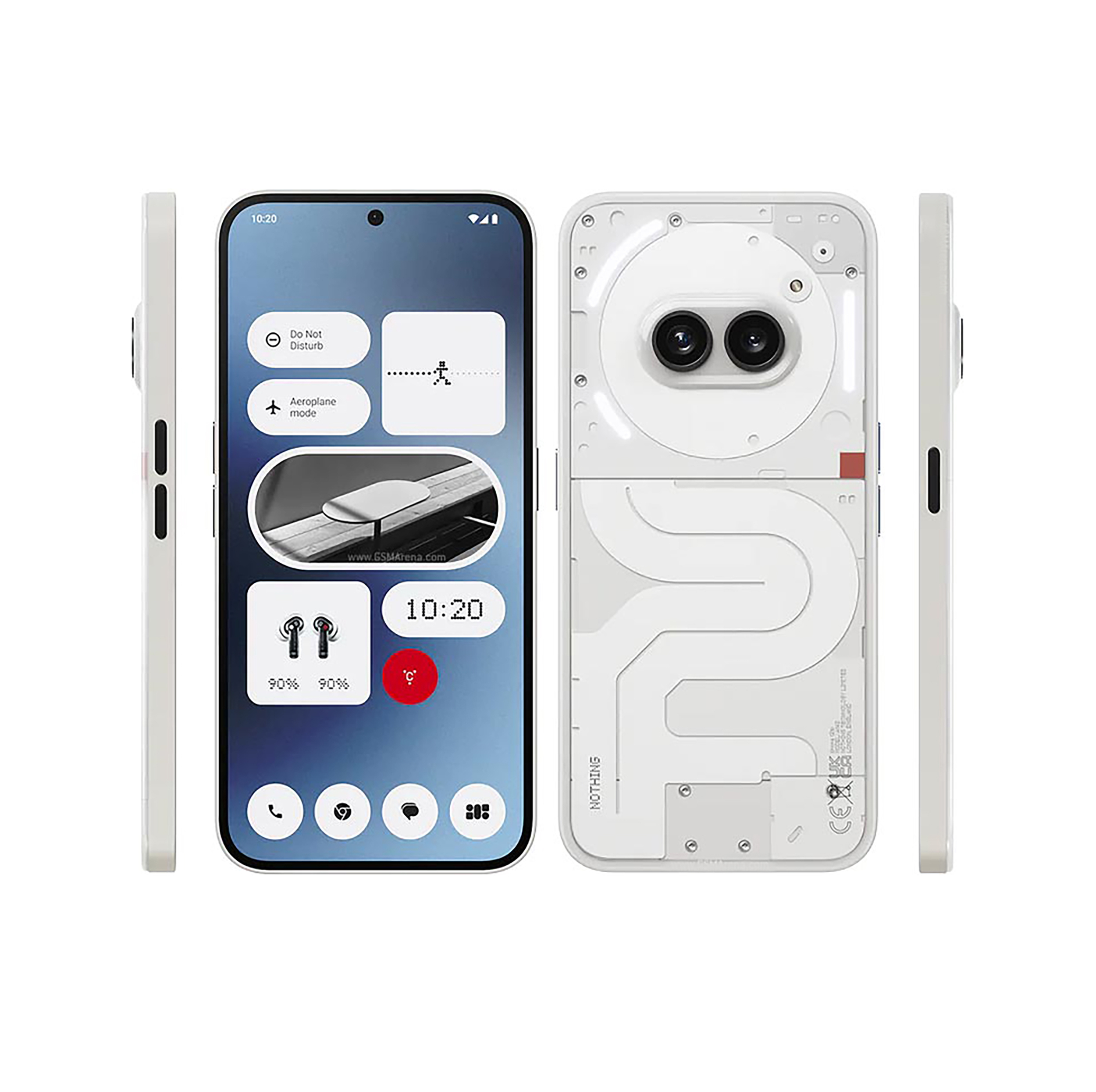 گوشی موبایل ناتینگ مدل Phone 2a دو سیم کارت ظرفیت 128 گیگابایت رم 8 گیگابایت