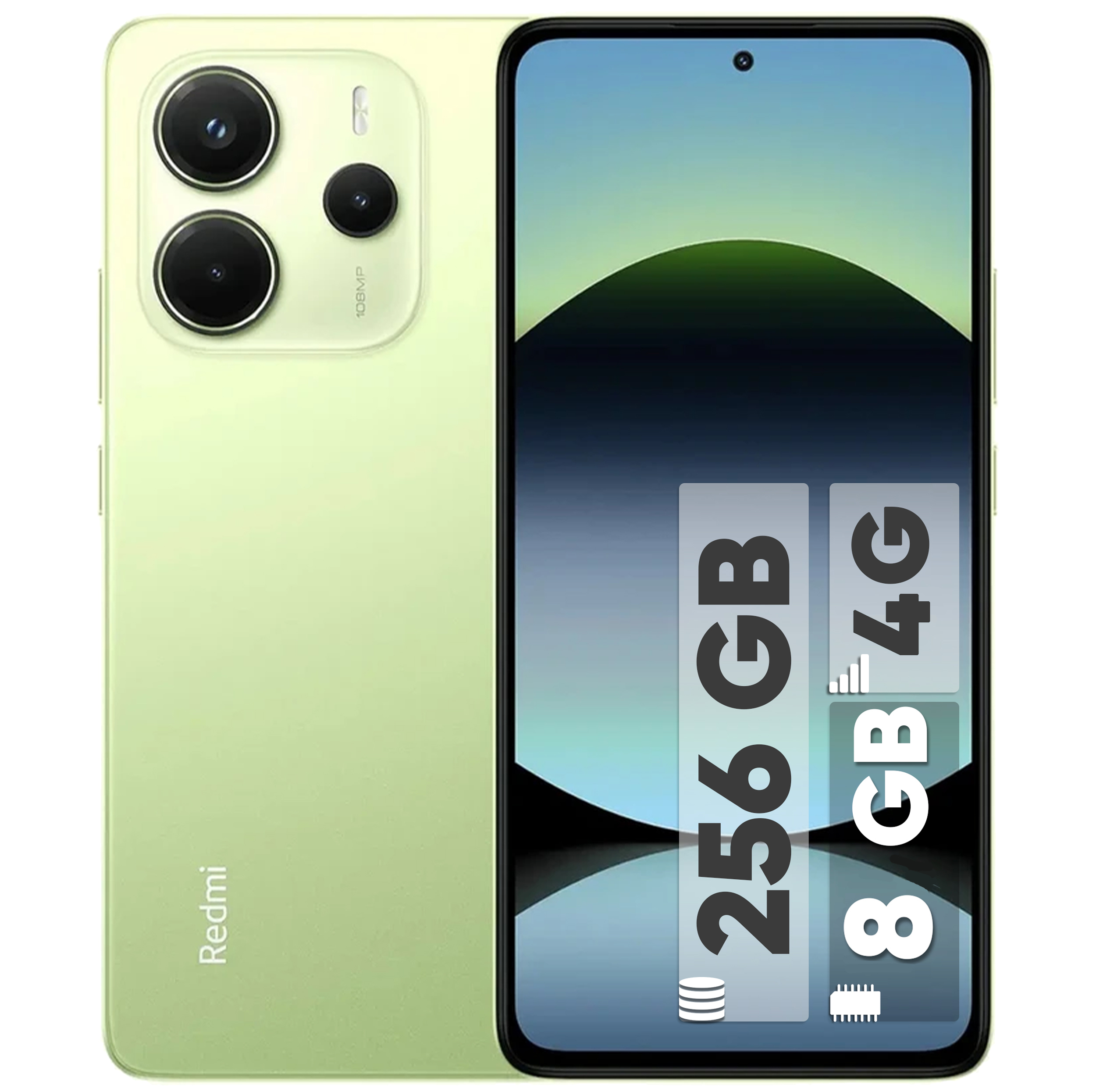 گوشی موبایل شیائومی مدل Redmi Note 14 4G دو سیم کارت ظرفیت 256 گیگابایت و رم 8 گیگابایت - پک اندونزی رام گلوبال