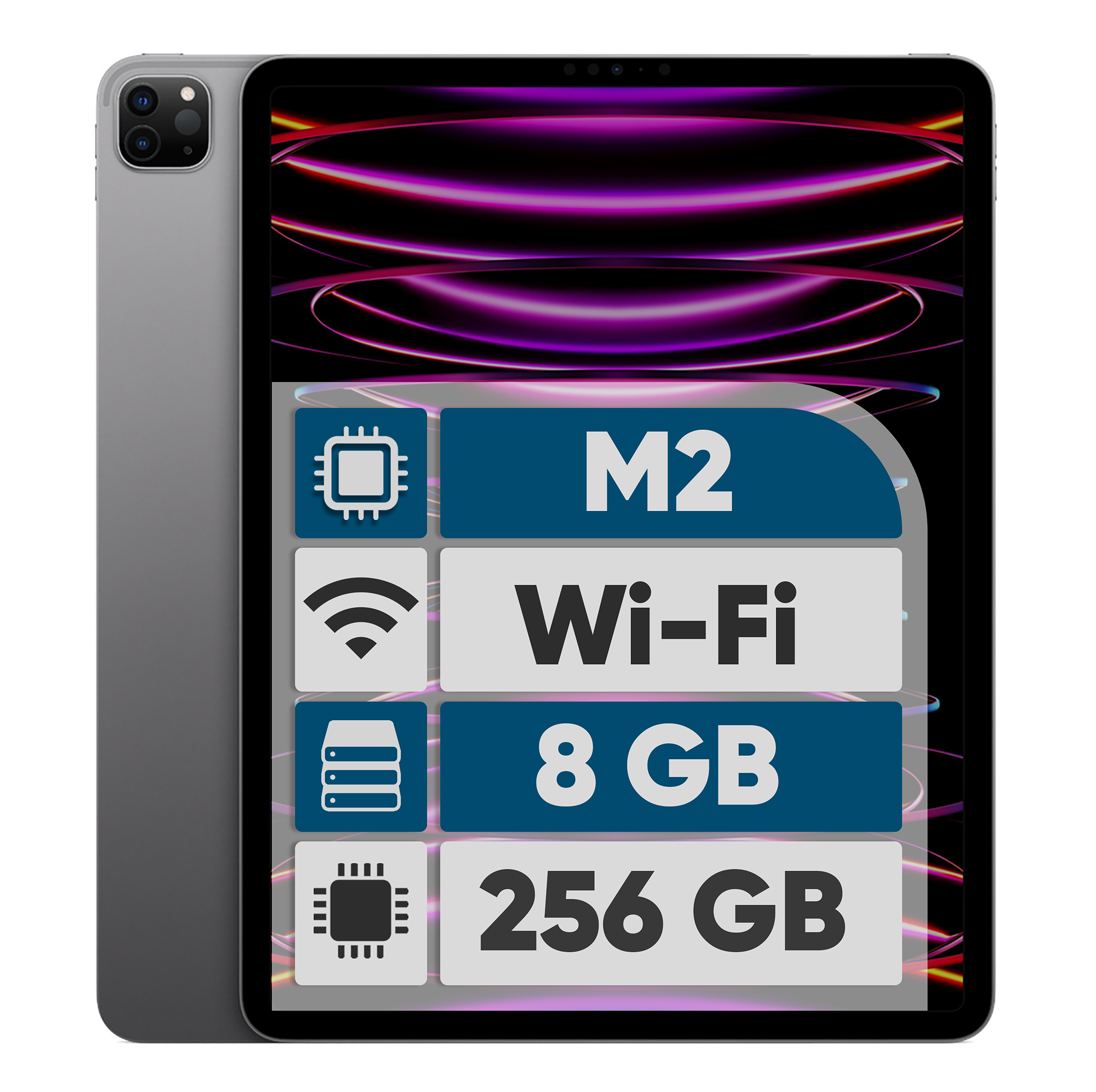 تبلت اپل مدل iPad Pro 12.9 2022 WIFI ظرفیت 256 گیگابایت و رم هشت گیگابایت