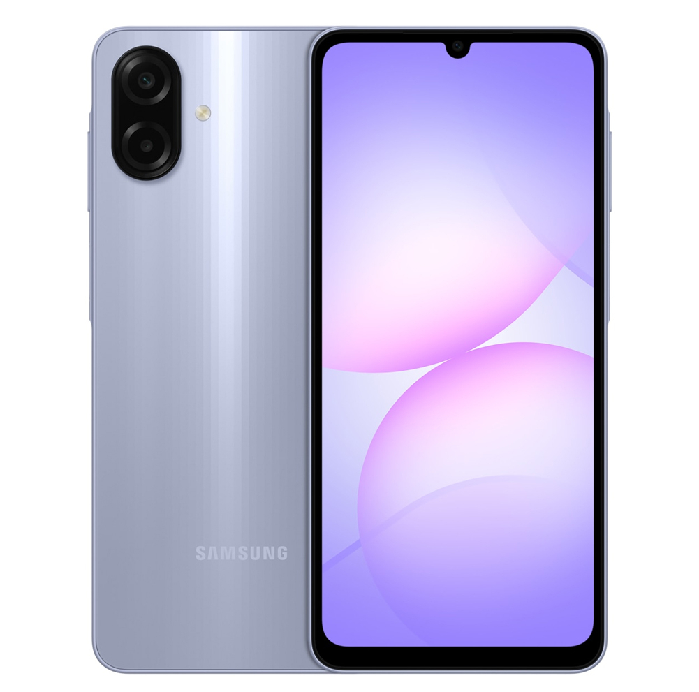 گوشی موبایل سامسونگ مدل Galaxy A07 دو سیم کارت ظرفیت 128 گیگابایت و رم 4 گیگابایت به همراه شارژر 25 وات سامسونگ