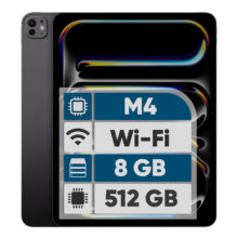 تبلت 13 اینچ اپل مدل iPad Pro 2024 M4 Wi-Fi ظرفیت 512 گیگابایت و رم 8 گیگابایت