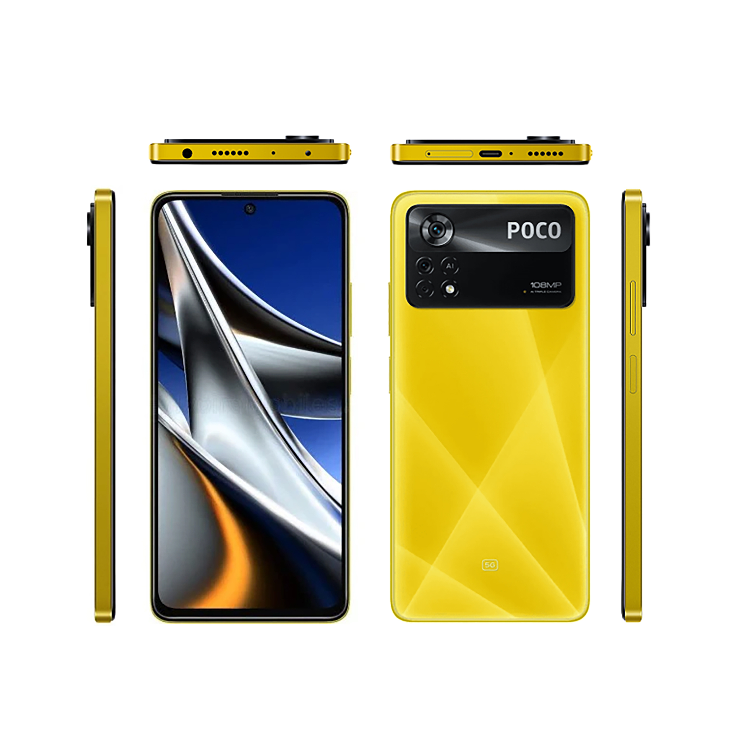 گوشی موبایل شیائومی مدل Poco X4 Pro 5G 2201116PG دو سیم کارت ظرفیت 256 گیگابایت و رم 8 گیگابایت