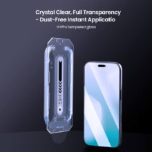 محافظ صفحه نمایش نیلکین مدل H Plus Pro مناسب برای گوشی موبایل اپل iPhone 17 Pro Max به همراه کیت نصب