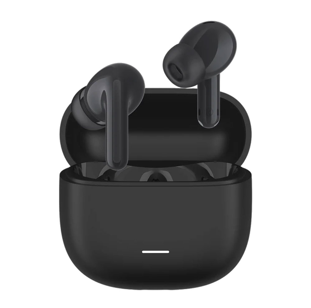 هدفون بلوتوثی شیائومی مدل Redmi Buds 6 Lite با نویز کنسلینگ فعال (ANC)، نویز کنسلینگ میکروفون (ENC)، درگاه شارژ USB Type-C، دارای پشتیبانی از فرمان لمسی و نشانگر LED، مقاوم در برابر رطوبت و عرق
