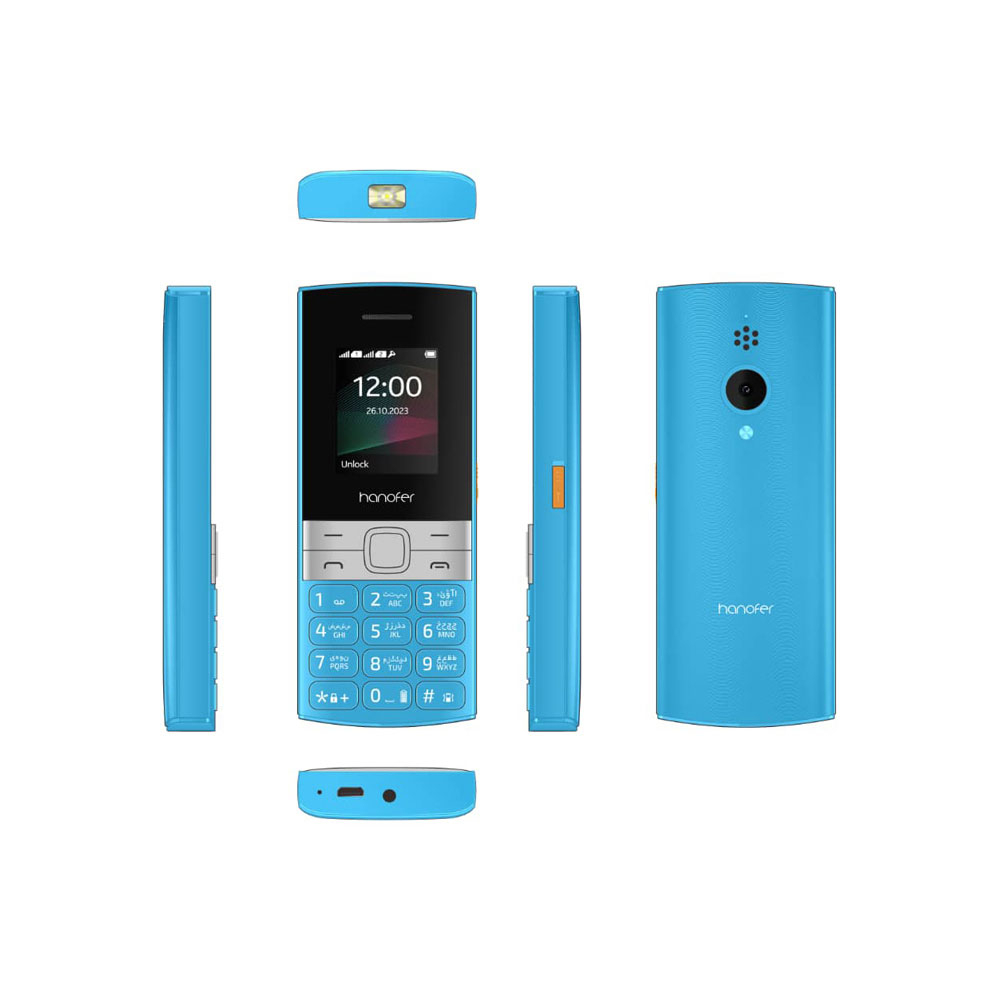 گوشی موبایل هانوفر مدل 150D (2023) ظرفیت 32 مگابایت و رم 32 مگابایت
