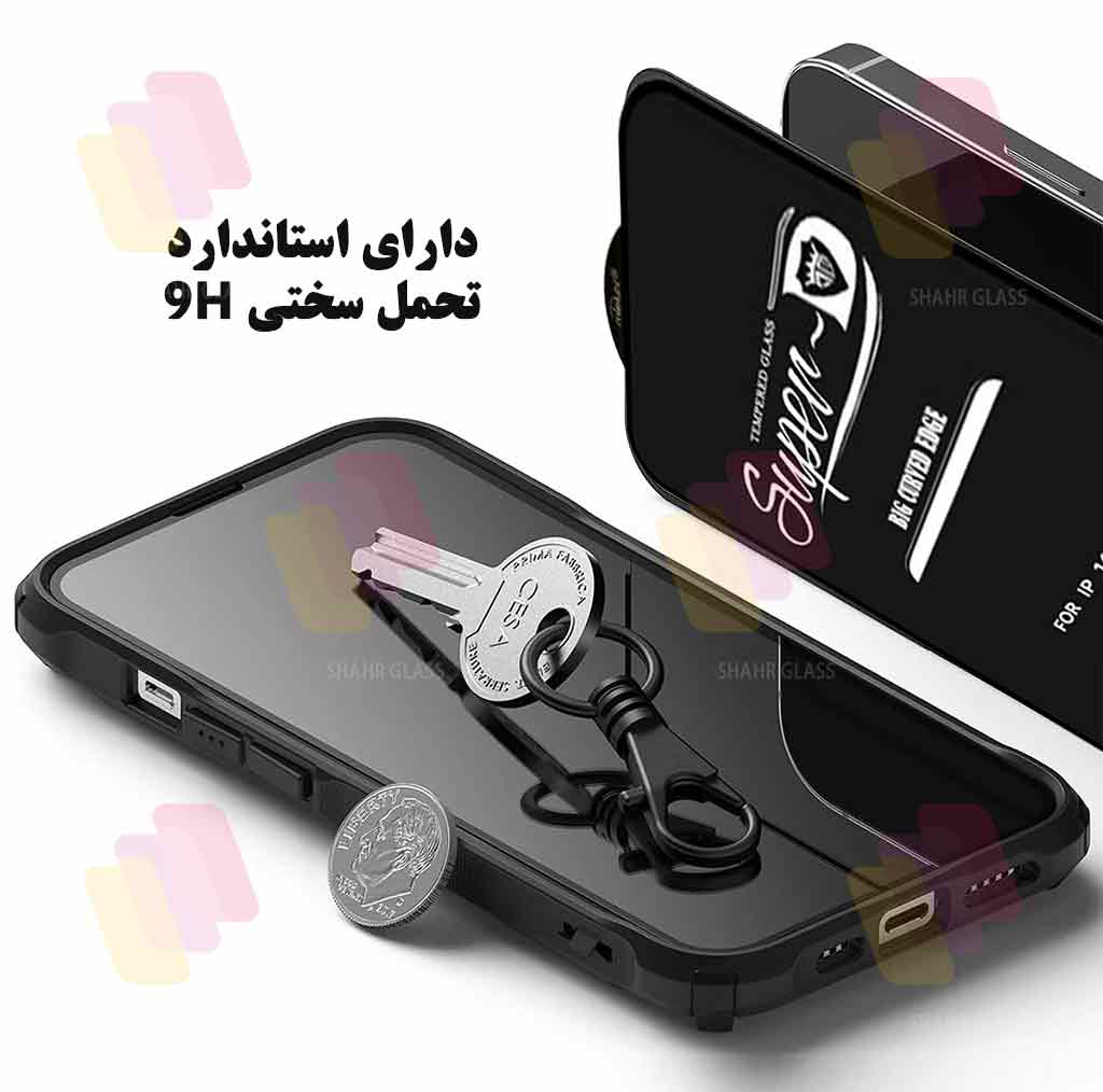 محافظ صفحه نمایش شهر گلس مدل SPRBP مناسب برای گوشی موبایل اپل iPhone 13 / iPhone 13 Pro
