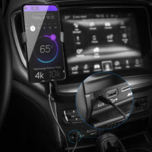 کابل تبدیل  USB-C به AUX مدل GL090 طول 1 متر
