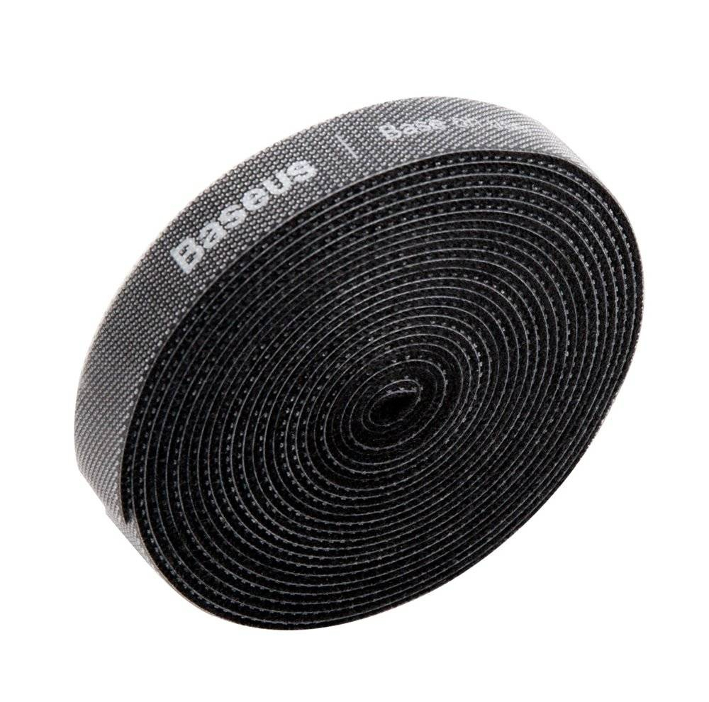 نگهدارنده کابل باسئوس مدل Velcro Strap ACMGT طول 3 متر