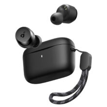 هدفون بلوتوثی انکر مدل Soundcore A25i بدون قابلیت نویز کنسلینگ، درگاه شارژ USB Type-C، دارای دو میکروفون داخلی با الگوریتم هوش مصنوعی، مقاوم در برابر پاشش آب