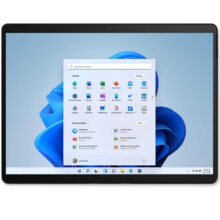 تبلت 13 اینچی مایکروسافت مدل Surface Pro 8 با پردازنده Core i7 1185G7 ظرفیت 512 گیگابایت و رم 16 گیگابایت به همراه کیبورد Surface Pro Copilot و قلم Slim Pen 2