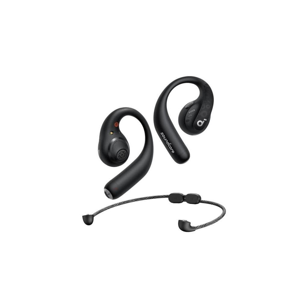 هدفون بلوتوثی انکر مدل AeroFit Pro A3871 بدون قابلیت نویز کنسلینگ، درگاه شارژ USB Type-C، مقاومت در برابر رطوبت و عرق