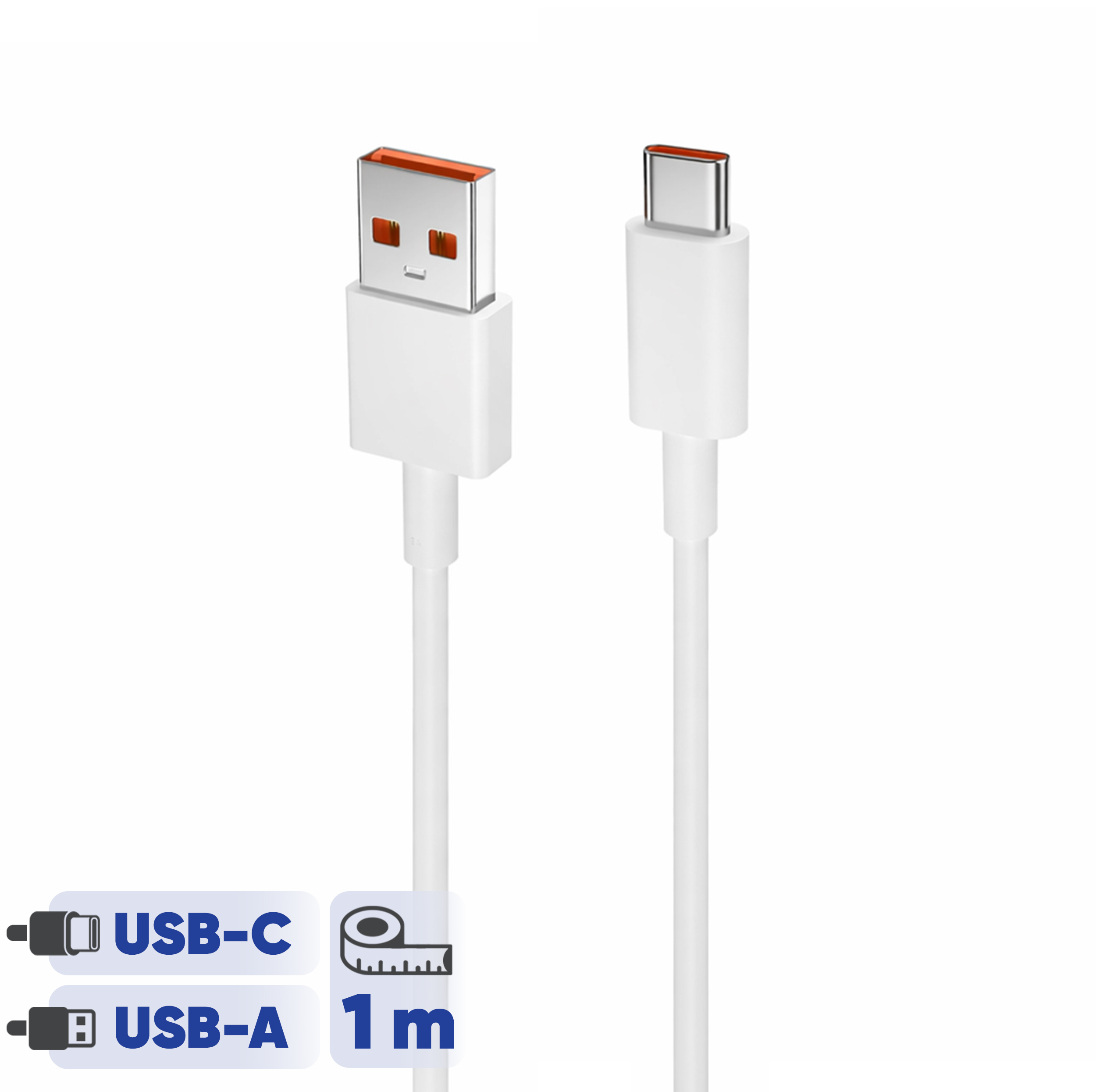 کابل تبدیل USB به USB-C نیبیوا مدل Fast 120 طول 1 متر