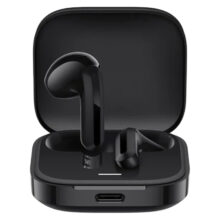 هدفون بلوتوثی شیائومی مدل Redmi Buds 6 Active با نویز کنسلینگ میکروفون (ENC)، درگاه شارژ USB Type-C، دارای دو میکروفون با قابلیت حذف نویز، پشتیبانی از فرمان لمسی، مقاوم در برابر رطوبت و عرق (IPX4)
